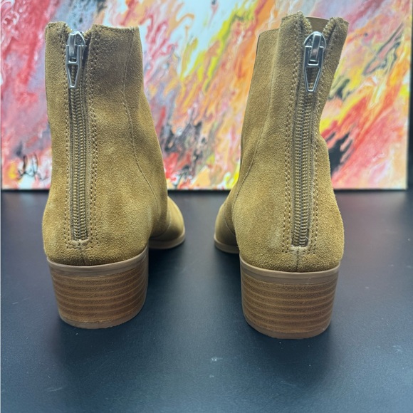 Suede Dolce Vita Avela Booties Camel SZ7 - Picture 6 of 13